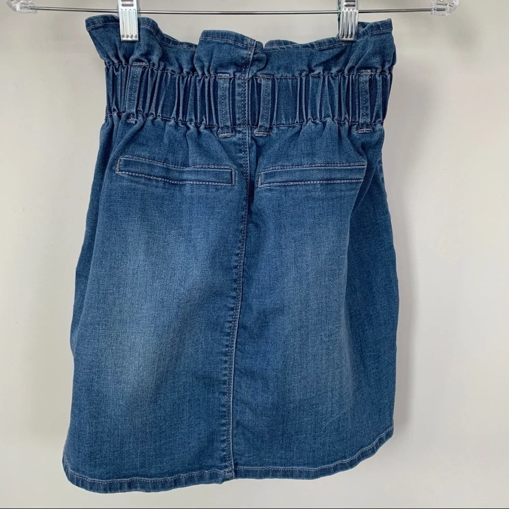 Black Label C’est Toi High Waisted Jean Skirt Size S‎
